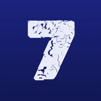 7-я, продовольственный магазин, лого-визитка