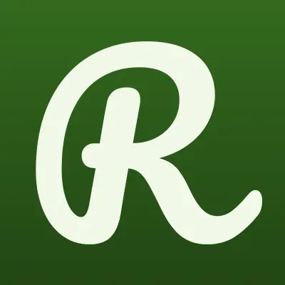 Реалком, компьютерный центр, лого-визитка